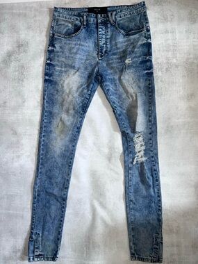 Kollar Denim Visible on the interior waistband tag marking "KOLLAR"